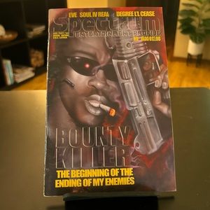 🔥Rare Spectrum Ent Profile Magazine Aug/Sep 99 Reggae Edition- Bounty Killer🔥